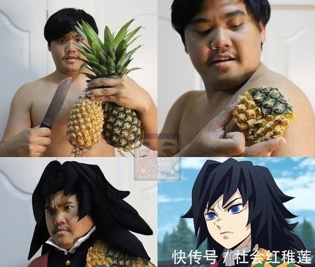 杏寿郎|泰国小哥低成本COS《鬼灭之刃》,五毛装备玩出满分效果,绝了