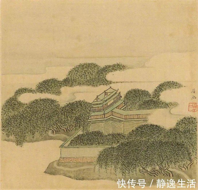 阳曲人#明清文人的山水情怀——傅山、傅眉父子《山水花卉册》欣赏