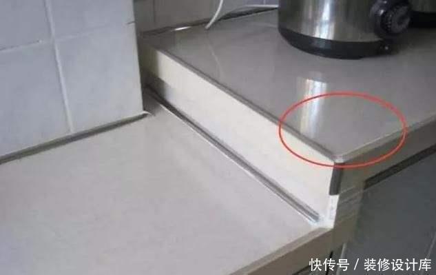 大理石|橱柜台面万万要装这个东西，我家嫌丑没装，住进去才知有多不方便