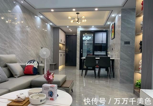 公卫空间|她家新房装修花了13万,墙面贴瓷砖耐脏又大气,太让人羡慕了