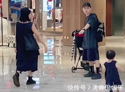 宝妈|“秀恩爱夫妇”带娃逛街火了,萌娃大概是个意外