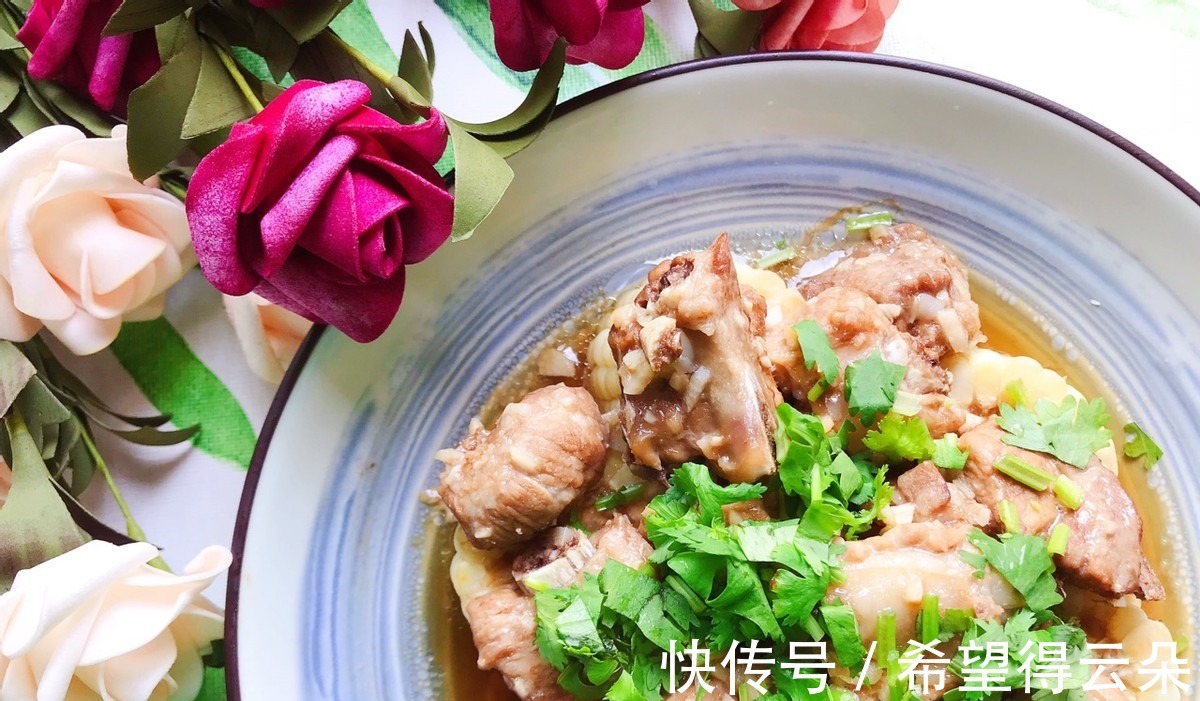 香菜|排骨别总炖，蒸一蒸，鲜香入味，没有油烟更健康，省时省力！