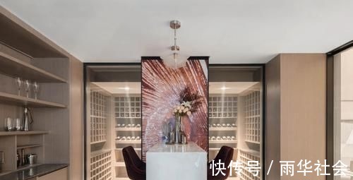 现代人|587㎡最美新中式别墅,处处诗意,第一眼就被玄关惊艳了