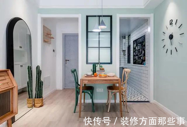 浪漫|94㎡低饱和度的莫兰迪色系三居室,打造清新的浪漫