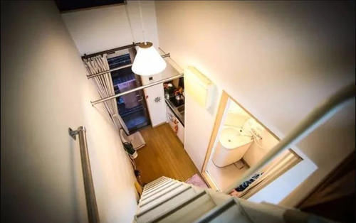 麻雀房|仅8㎡的日本“麻雀房”，客厅厨房卧室卫生间一应俱全，真够牛的