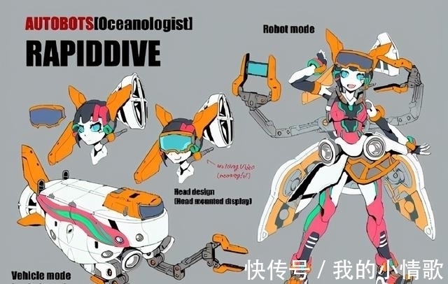 大黄蜂|全新变形金刚角色设计,大黄蜂变成了挖掘机?