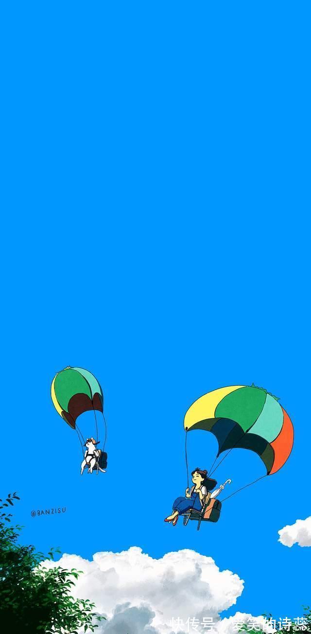 动漫插画壁纸，年少岁月的童话