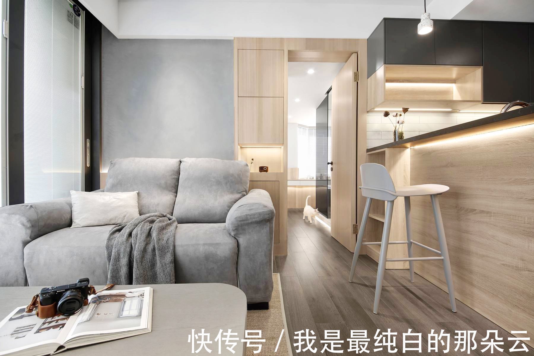 卫生间|她家49㎡,一个人生活,储物空间每一处都有,不拥挤还美观,真赞