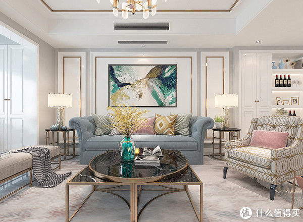 现代|四口之家的现代轻奢风装修，餐厅是家里面的亮点，入户感觉很惊艳