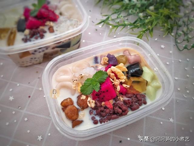 饱饱|网红甜品饱饱碗,这一碗,凉爽又满足,这个大暑就吃它来解暑吧