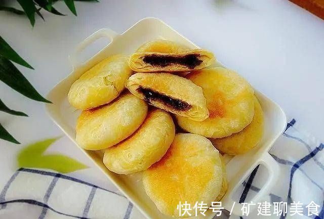 油酥糖饼,这么做暄松香甜,大人小孩抢着吃!