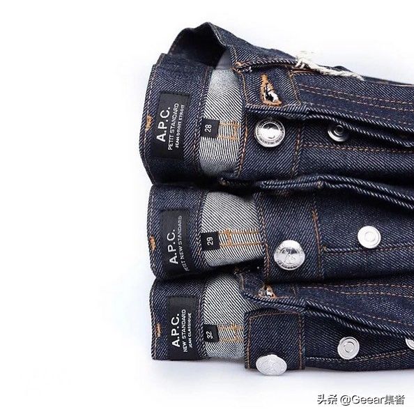 牛仔裤|不变调的法式极简：因为6个理由，A.P.C.牛仔裤红了30年