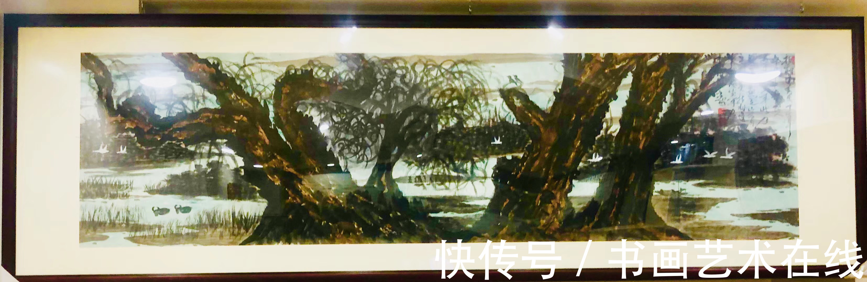 指墨画&艺高天下,独具风格——国画家、画鹰大家、指墨画艺术大师朱祖国