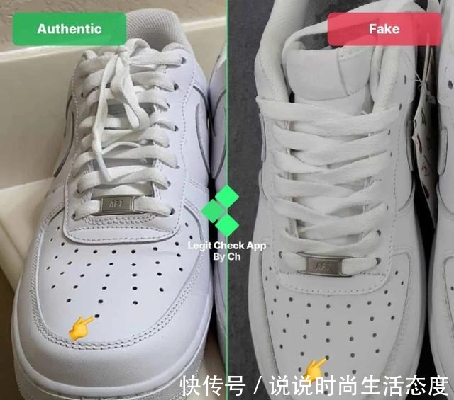 nike 耐克空军一号怎么辨别真假2021年教你60秒辨别真假空军一号!