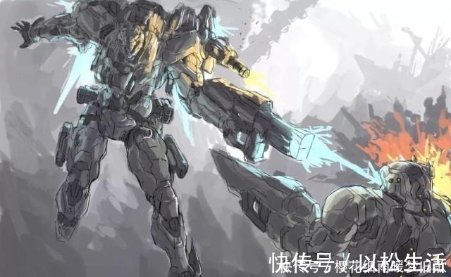 上百张高清机甲战斗图,描绘独属于你的浪漫机甲情怀梦!