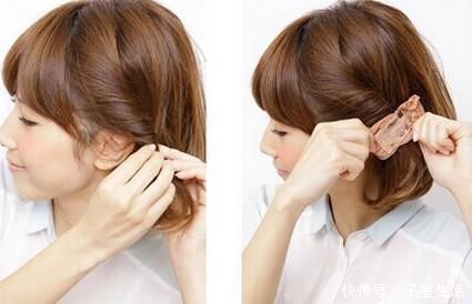 女神|谁说短发不能百变扎发?一分钟让你变女神!