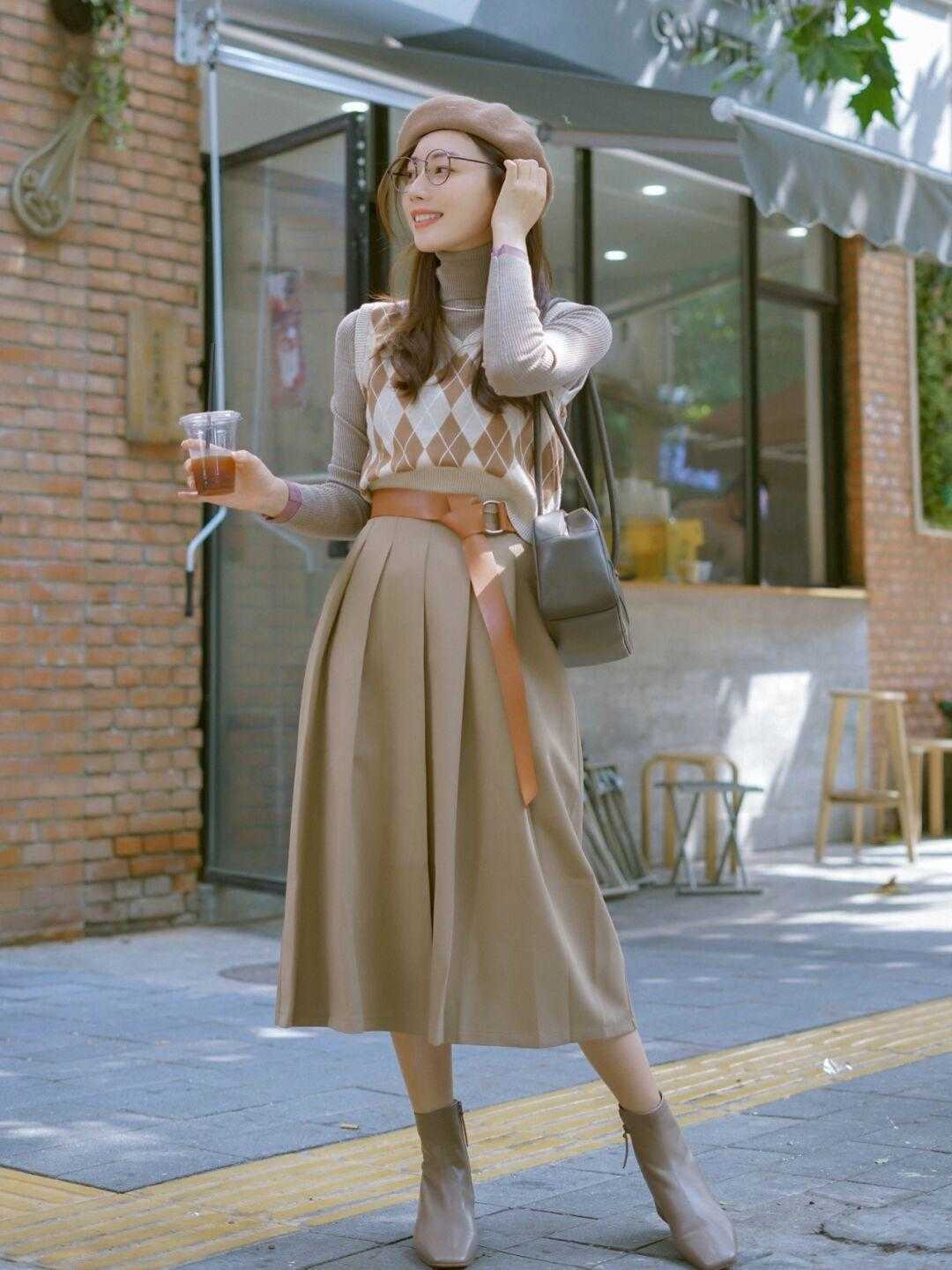 技巧 1,这才是真正普通人的秋冬穿搭,技巧学到位了,照样也很美