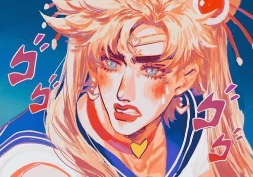 JOJO|不同画风的美少女战士，机器猫版好搞笑，JOJO版居然是官方出手