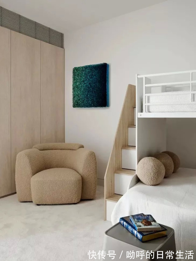 住宅|极简奶油系住宅,柔软又高级!