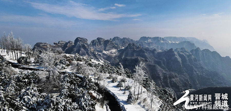 老年|晋城：雪霁王莽岭