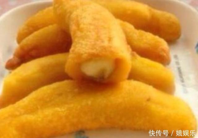 香蕉还可以这样吃，酥脆又鲜嫩，你吃过吗