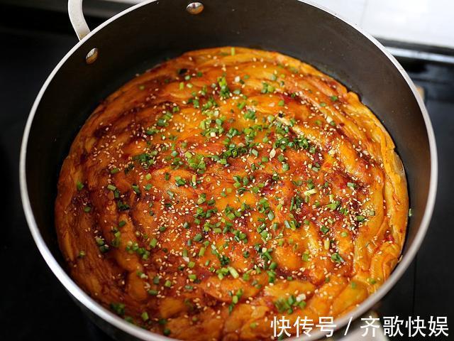 奶奶做的酱香饼,好吃有诀窍,掌握好4点,酥软多层,凉了也好吃