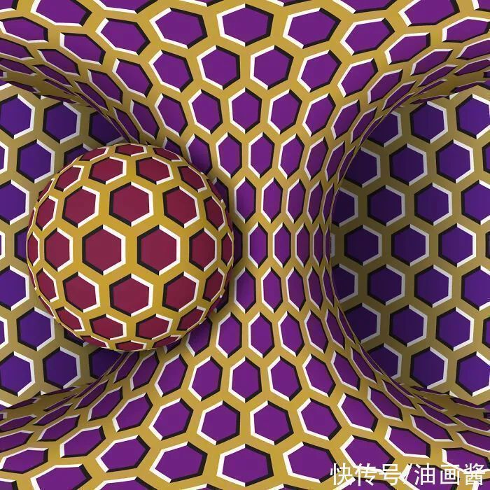 圆圈|18张极具欺骗性的“错觉”图,让你看完后,不再相信自己的眼睛