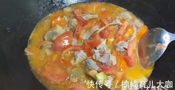 番茄牛腩|番茄牛腩,超简单的快手菜