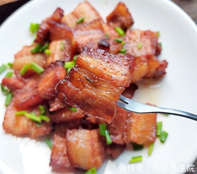 空气炸锅烤蜜汁五花肉，厚切的五花肉，吃得过瘾