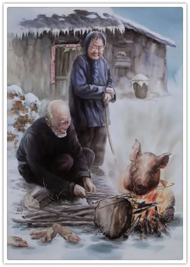 水彩画!【艺术品牌·王春晖】书画拜年 | 虎年新春 | 贺岁专题