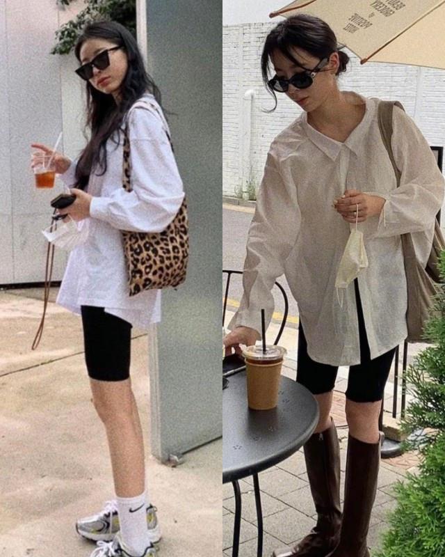 穿搭 恍然大悟,今秋衬衫不用塞裤腰了!掌握“韩系穿法”,简单但高级