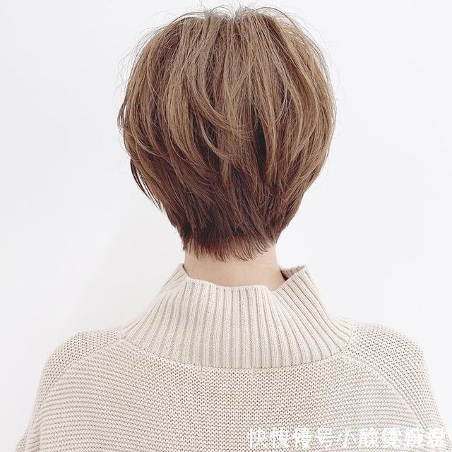 利落|越剪越时尚短发,蓬松立体美美哒,想要好看照着剪就对了