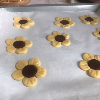 向日葵曲奇饼干