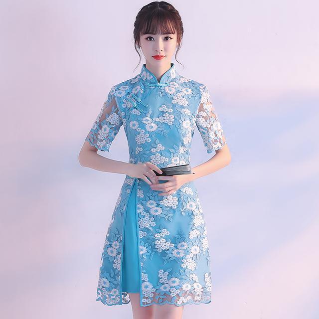 旗袍|融合中国风与现代风的旗袍裙,女人要是没穿过,真就落伍了