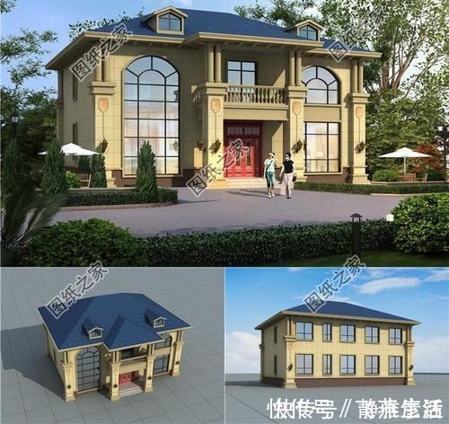 全家|高档农村二层别墅，时尚轻奢范，给全家人争光