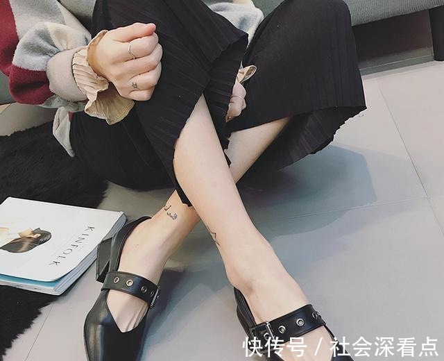 单鞋 时下流行的8款粗跟单鞋,你要的舒适显高它都有,真的美出范了!