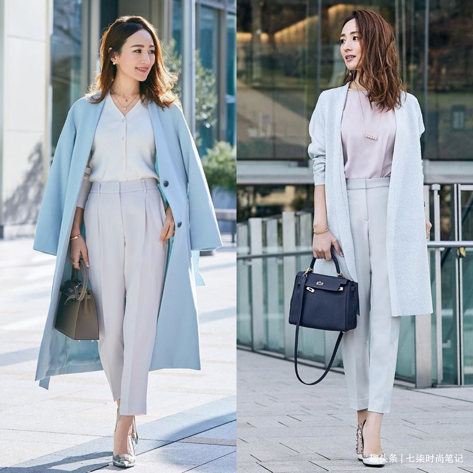 小个子 身高仅156cm,这位小个子辣妈的显高穿搭术,实用又时髦