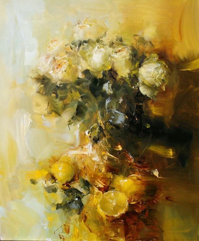 艺术学院!奔放的心:俄罗斯女画家安捷利卡超凡脱俗、别具一格的油画作品