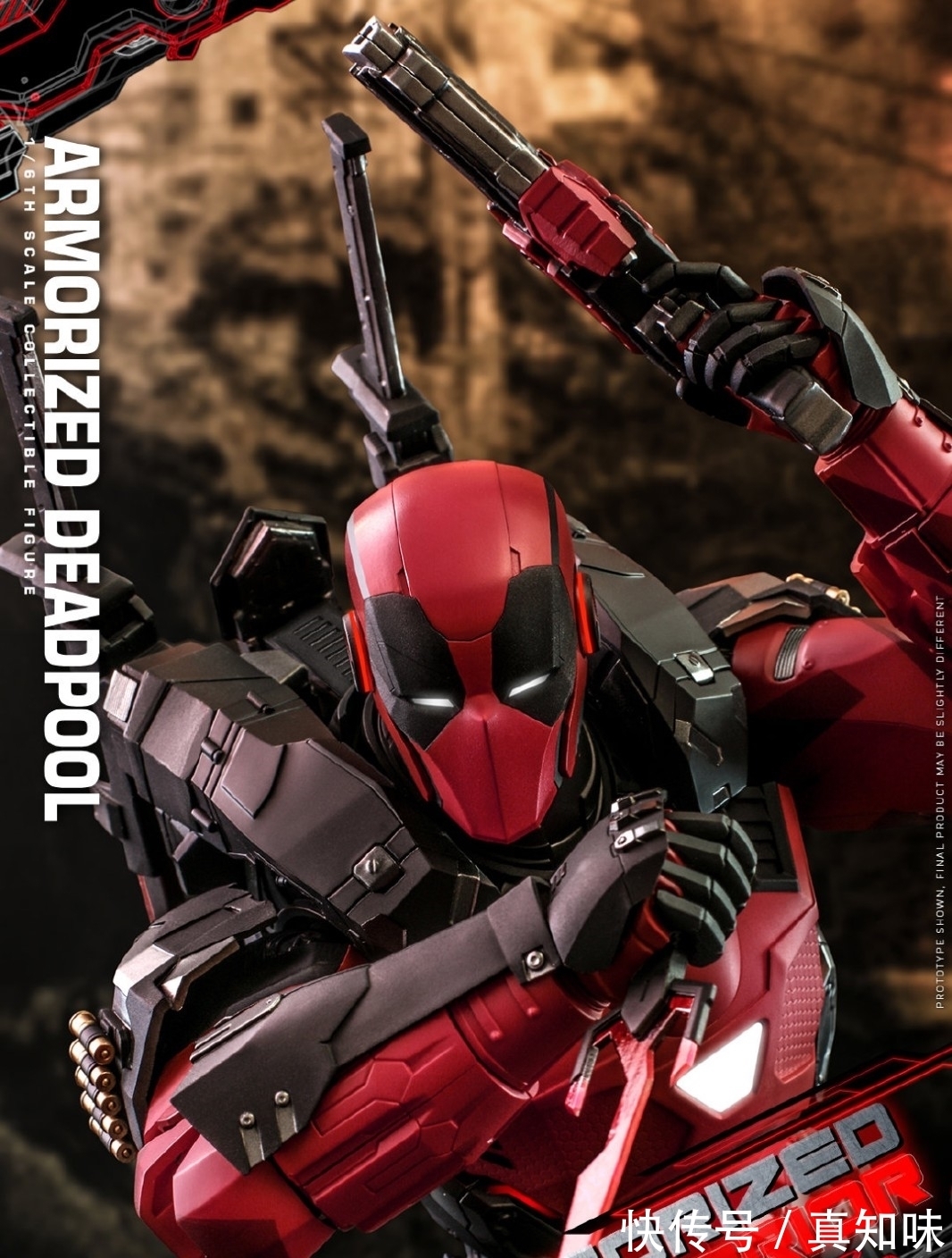 装甲|神似钢铁侠！Hottoys装甲死侍1/6可动人偶 售价2580元