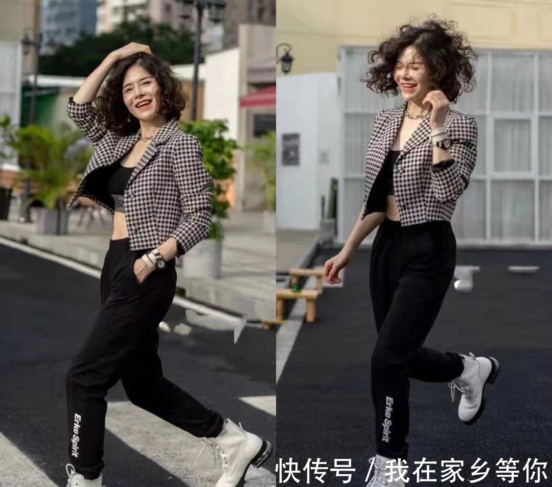 减龄 40岁别穿得太老套,学这位中年姐姐的穿搭术,洋气又减龄!