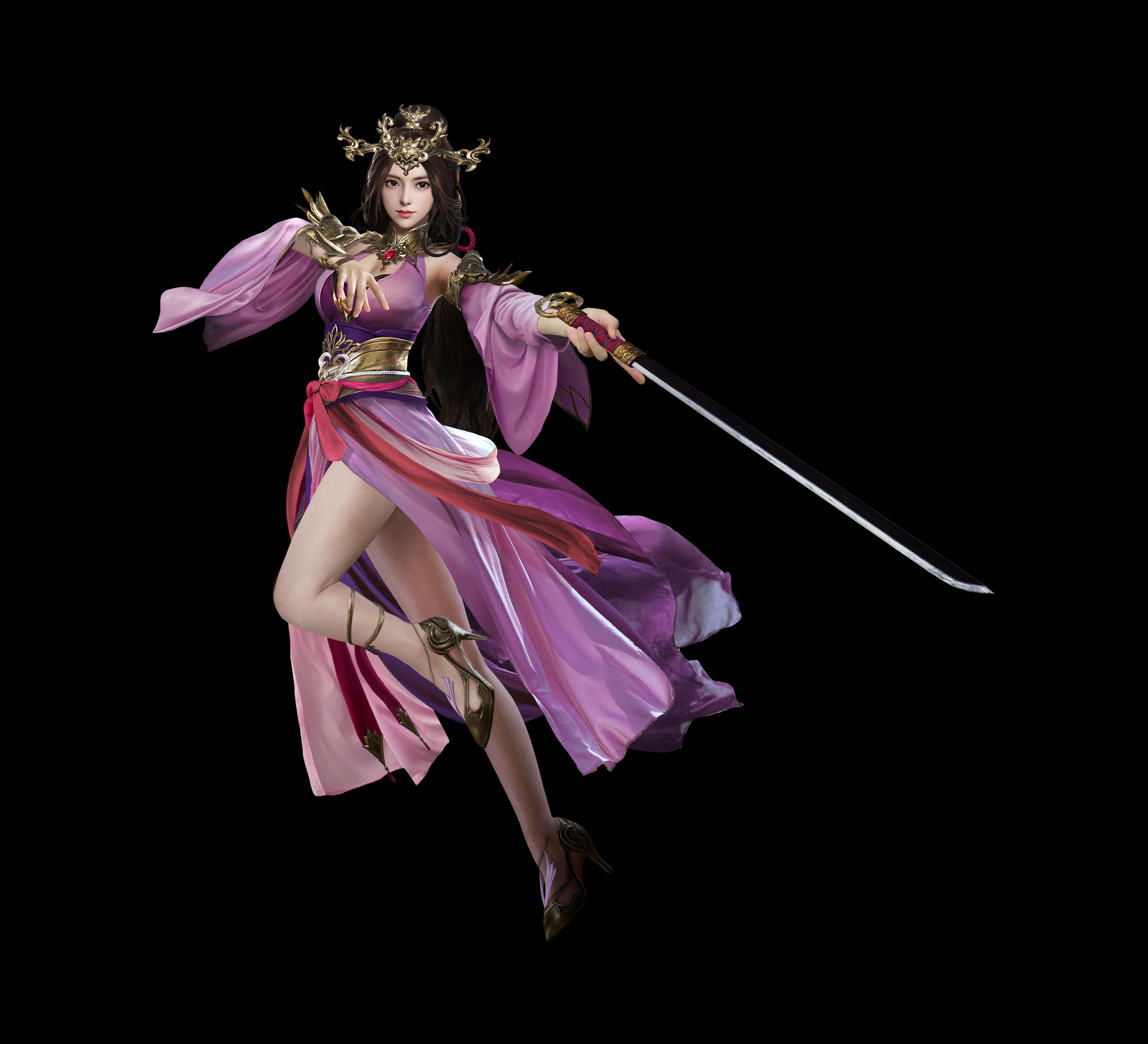 容貌|《三国群英传8》新立绘图 吕布威武霸气貂蝉容貌倾城