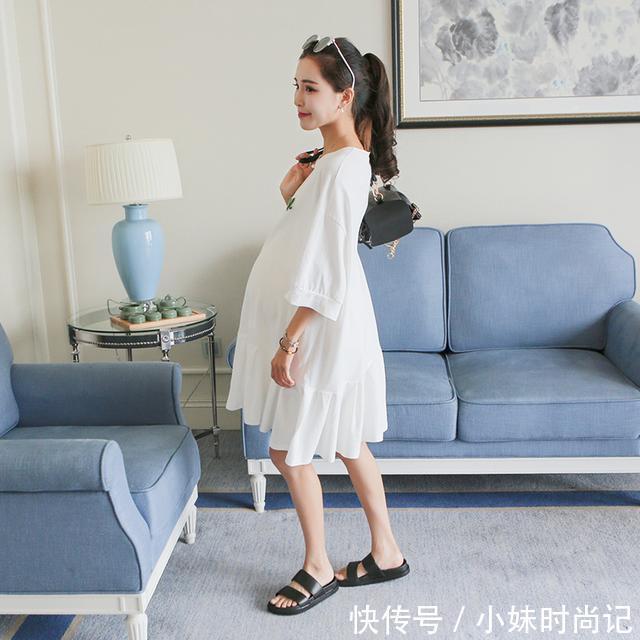 刺绣裙 舒适唯美的孕妇裙,尤其第三款超好看