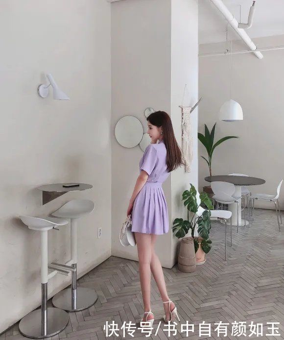 西装裙|美图欣赏：孙允珠，花月紫萱梦幻绅士休闲西装裙