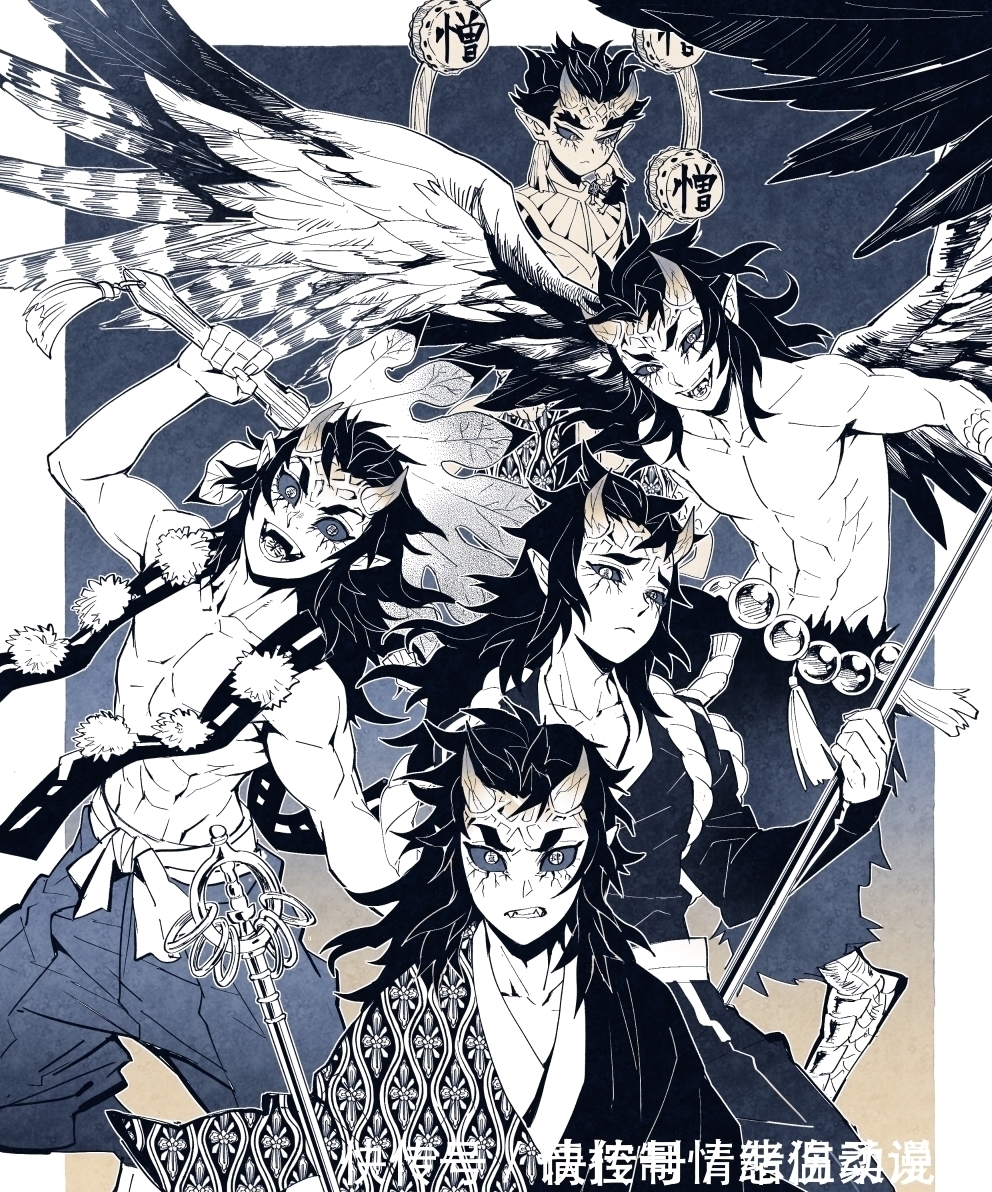 鸣女|《鬼灭之刃》十二鬼月在无惨心中排行,不是能力强就得老板欢心哦