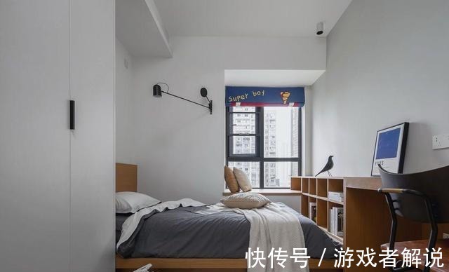 客厅|黑白灰装修风格真漂亮,100㎡低调简约设计,更贴近生活!