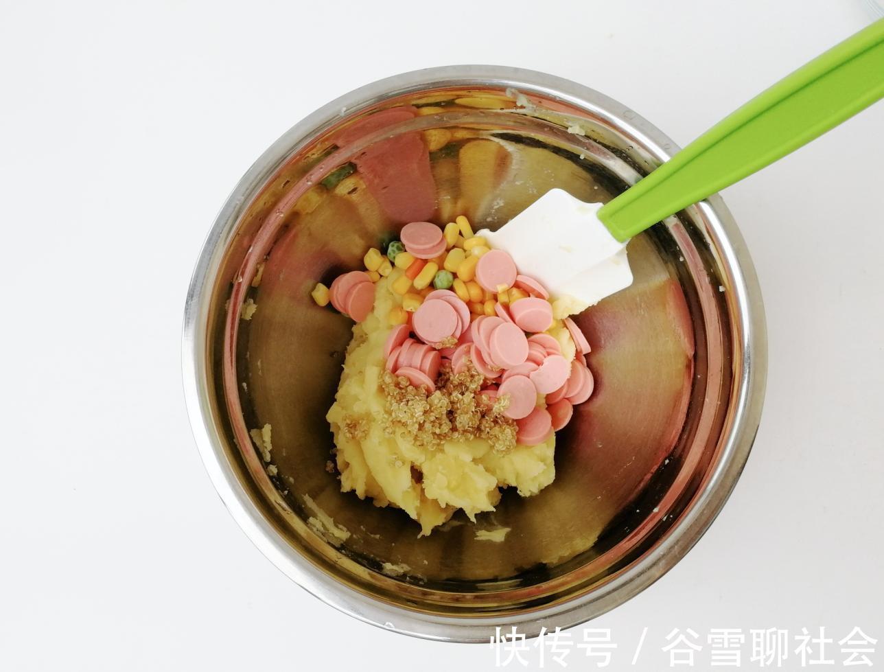 牛奶|藜麦土豆泥沙拉，低卡减脂，美味可口