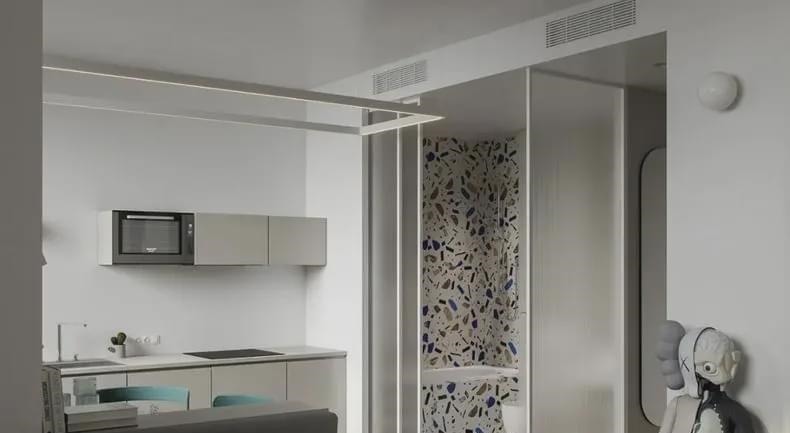 闭塞|29㎡二人居,一室一厅舒适自在,再来个衣帽间,这才是生活