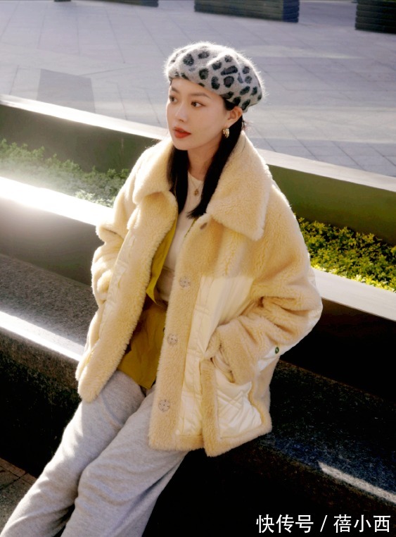 大长腿|入冬怎么穿不土气?建议入手一件“毛茸茸”外套,时髦高级上档次