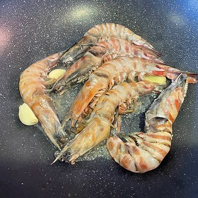 金剁椒蒜蓉黑虎虾