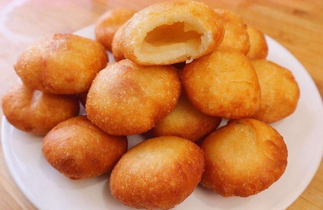 做糖糕时,别只会烫面,学会这几点,糖糕个个空心,口感酥脆好吃